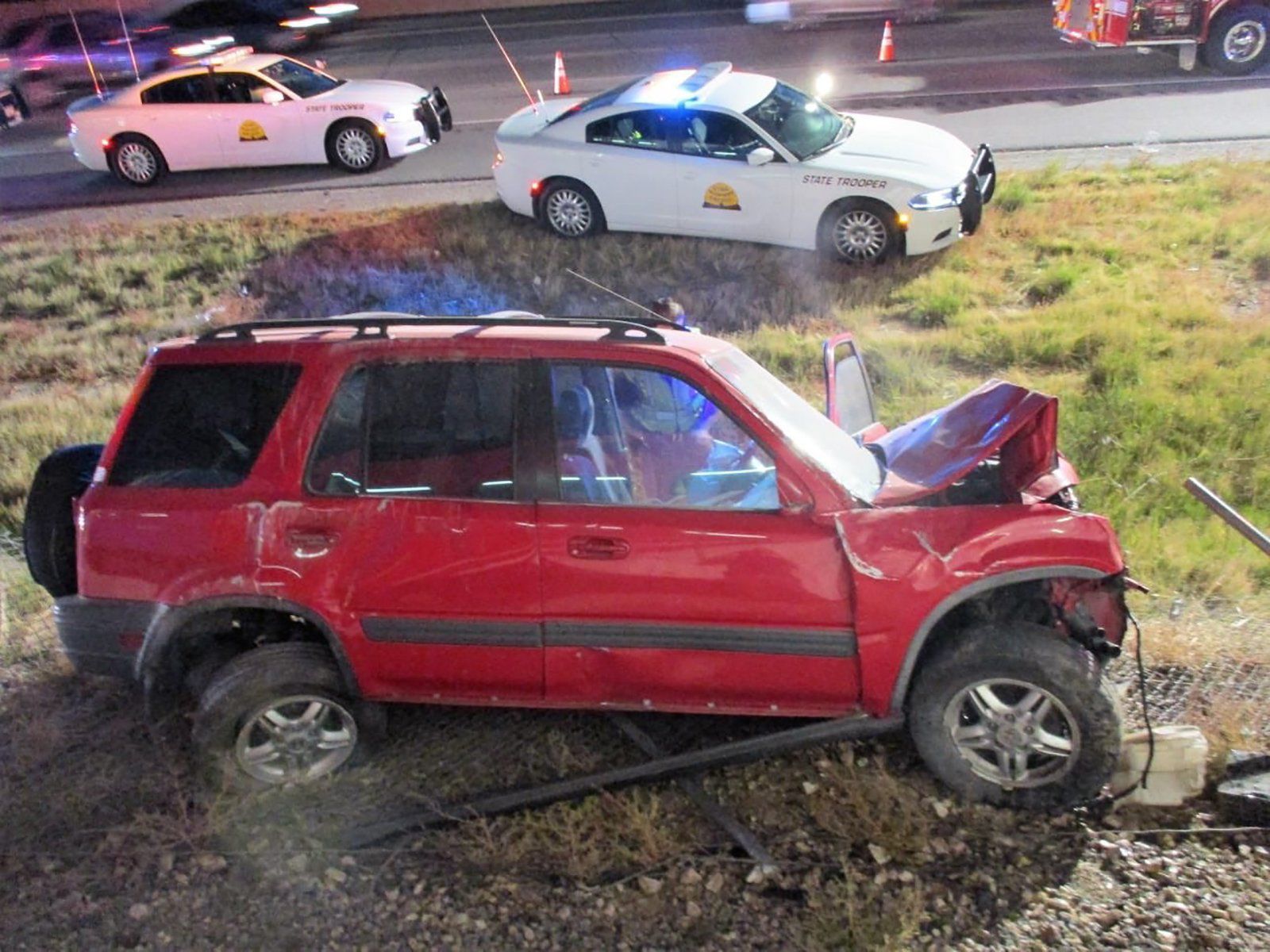 Utah Train Hits Car